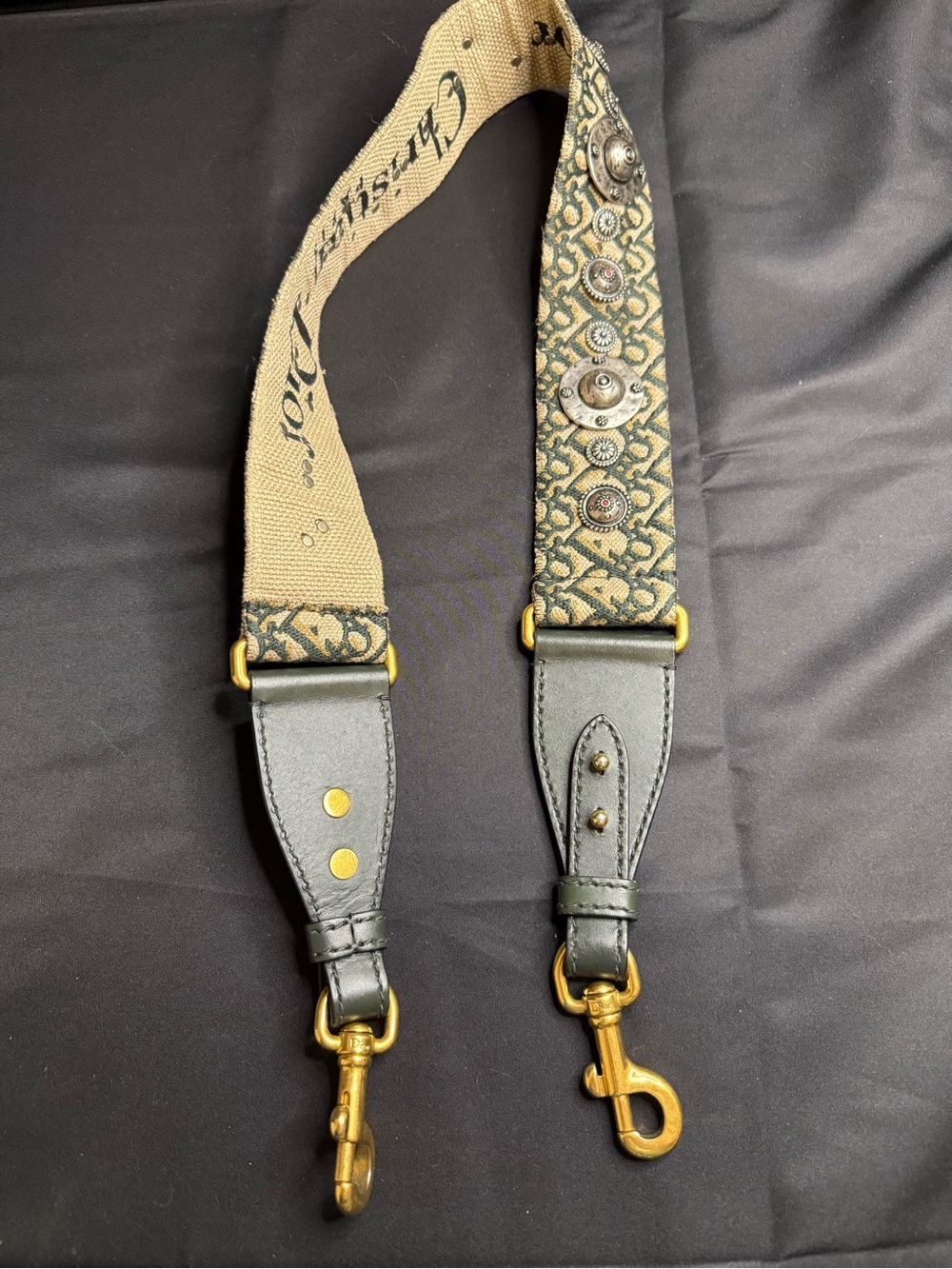 Christian Dior Guitar Strap